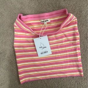 Djerf Avenue Popsicle Tube Top - Medium NWT